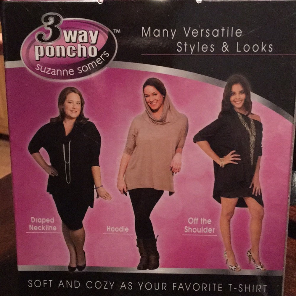 3 Way Poncho .... NEW IN BOX!!!